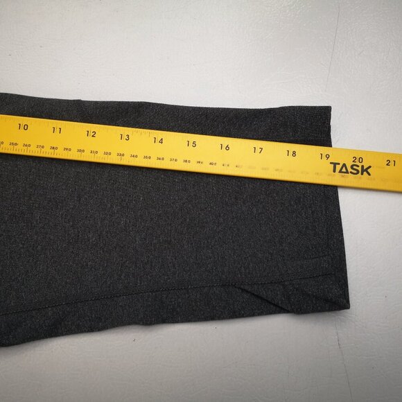 Tek Gear Shapewear Ladies Size Large Dark Grey Tummy Control Panel Capri Legging - Picture 9 of 9